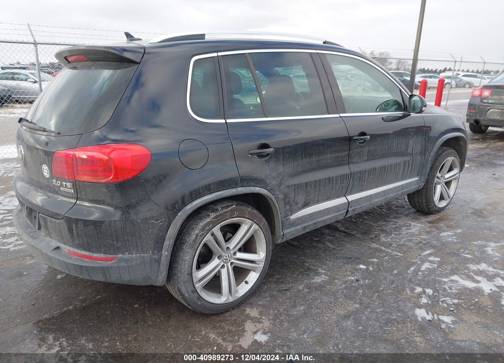 2014 VOLKSWAGEN TIGUAN R-LINE VIN: WVGBV3AX9EW082513