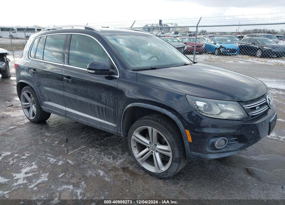 2014 VOLKSWAGEN TIGUAN R-LINE VIN: WVGBV3AX9EW082513