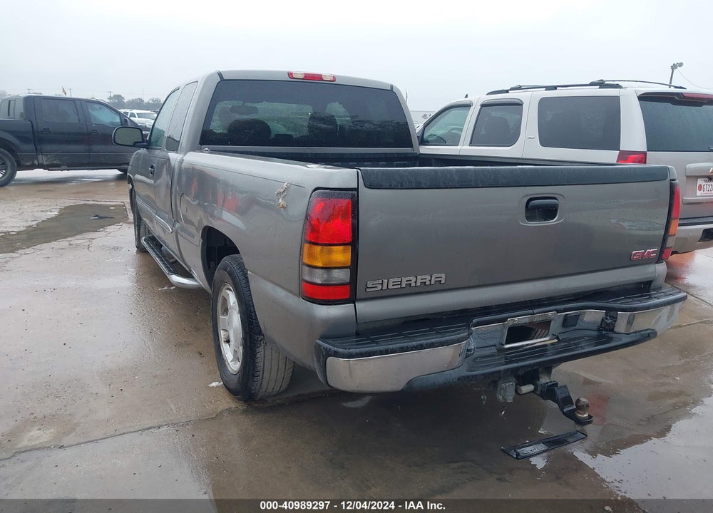 2007 GMC SIERRA 1500 CLASSIC VIN: 1GTEC19Z97Z169413