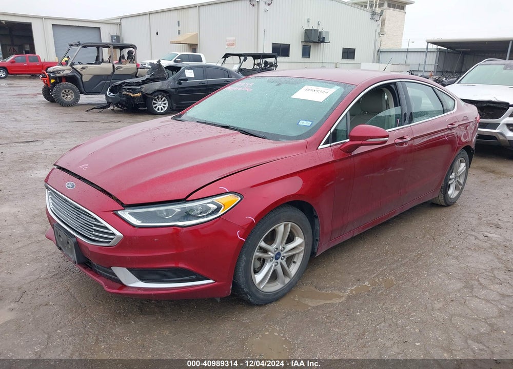 2018 FORD FUSION VIN: 3FA6P0HD6JR190911