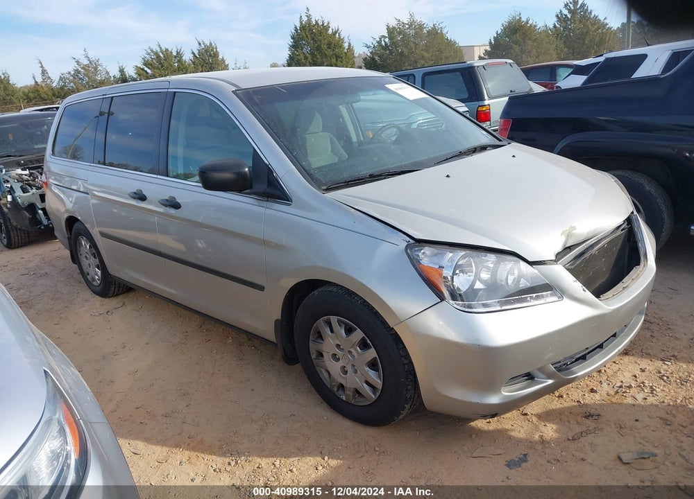 2007 HONDA ODYSSEY LX VIN: 5FNRL382X7B056979