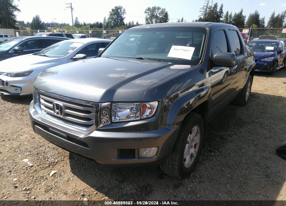 2012 HONDA RIDGELINE RTS VIN: 5FPYK1F49CB457609