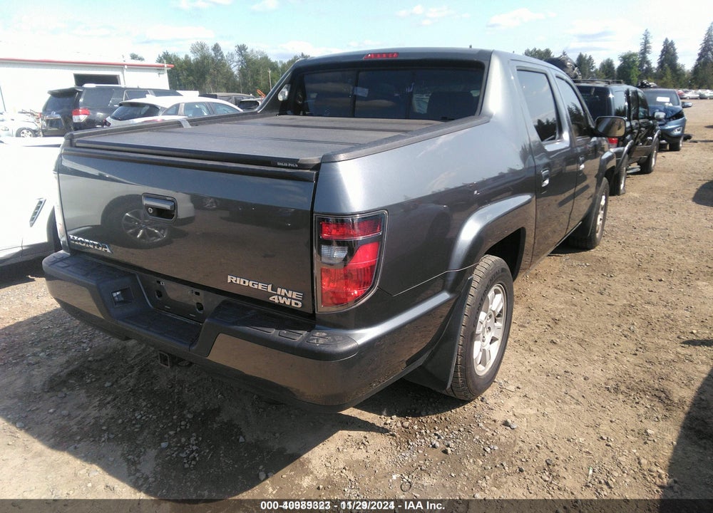 2012 HONDA RIDGELINE RTS VIN: 5FPYK1F49CB457609