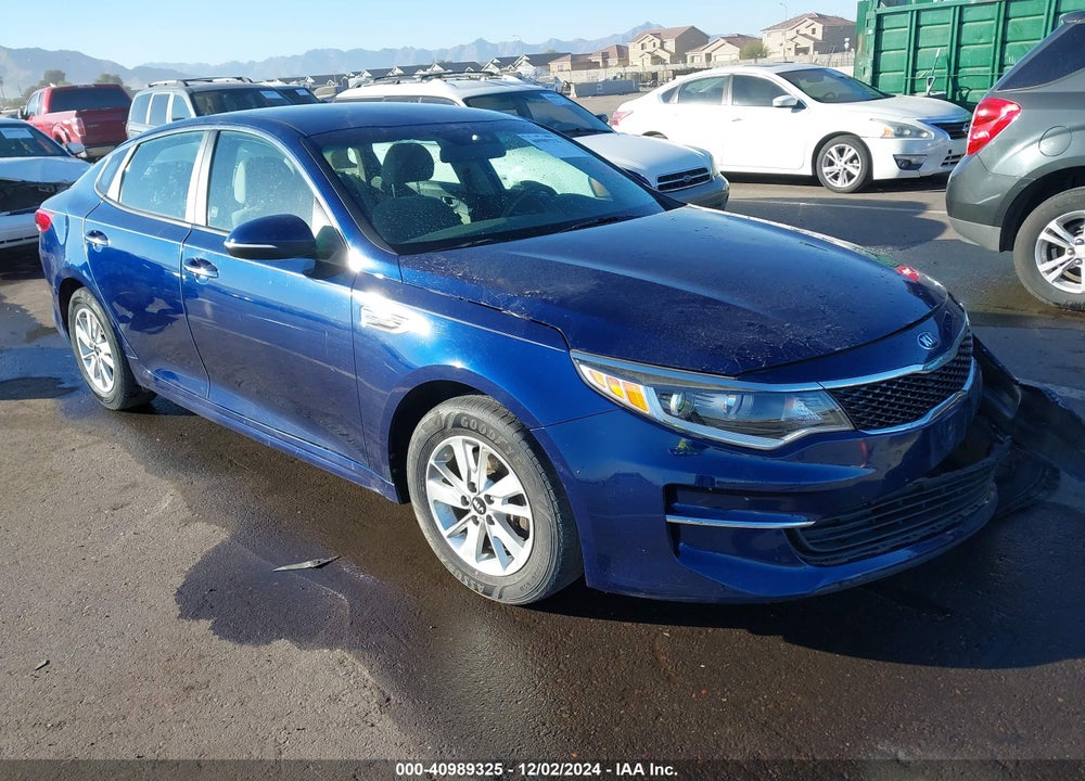 2018 KIA OPTIMA LX VIN: 5XXGT4L37JG191824