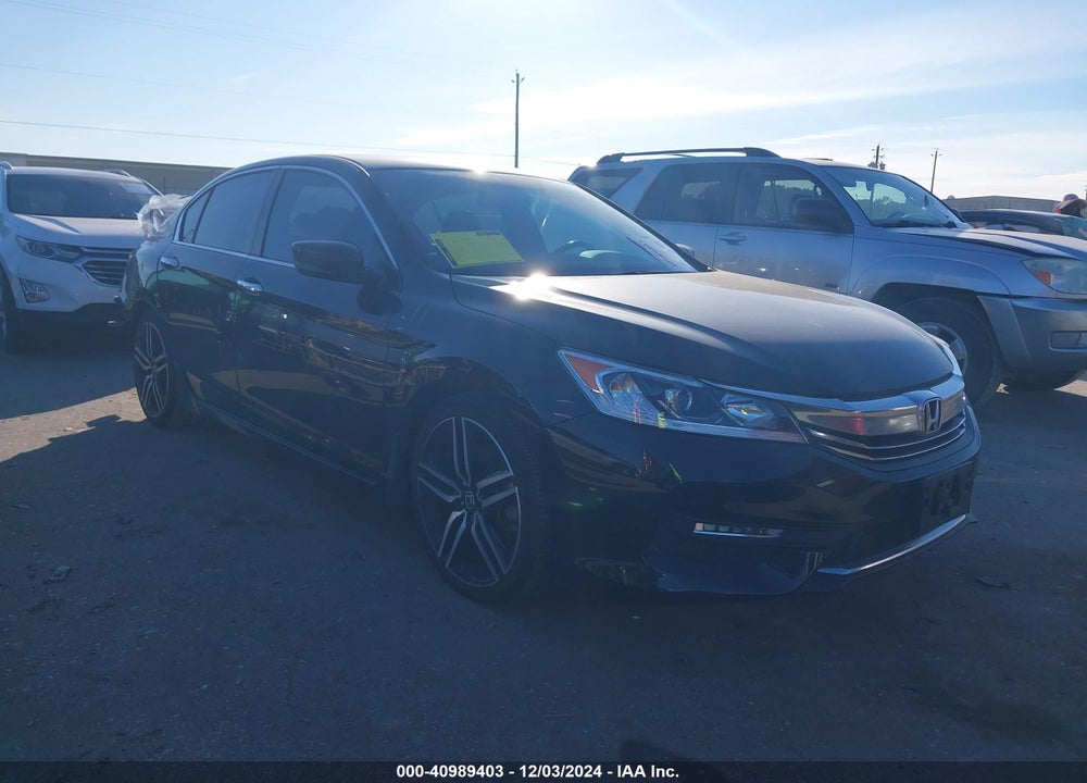 2017 HONDA ACCORD SPORT VIN: 1HGCR2F56HA300957