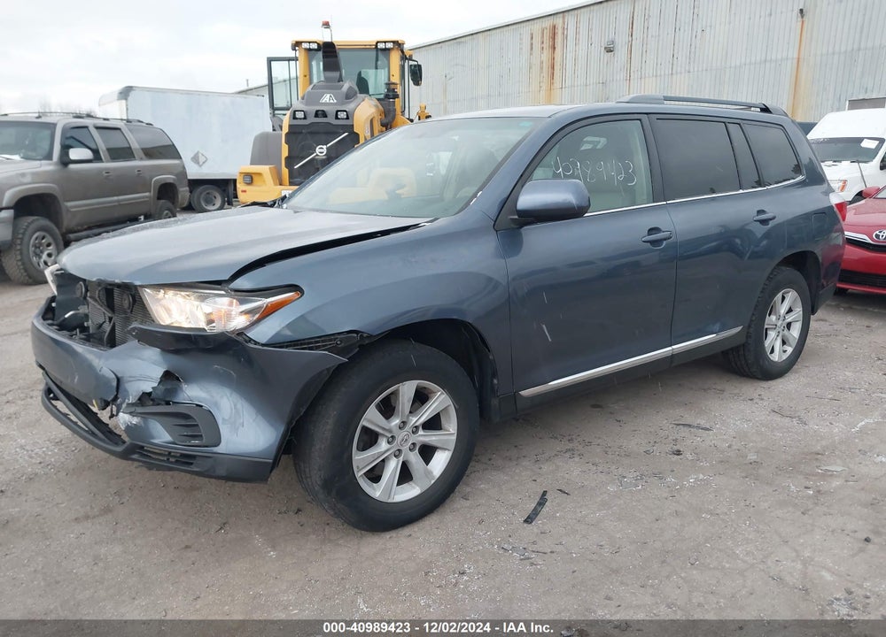 2012 TOYOTA HIGHLANDER SE V6 VIN: 5TDBK3EHXCS145633