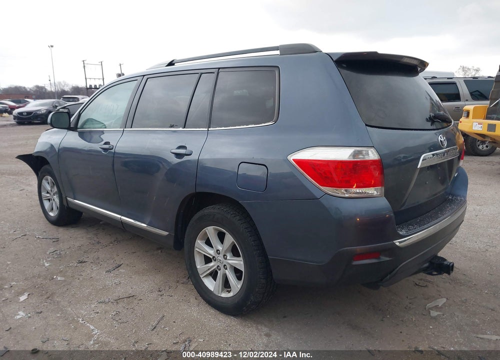 2012 TOYOTA HIGHLANDER SE V6 VIN: 5TDBK3EHXCS145633