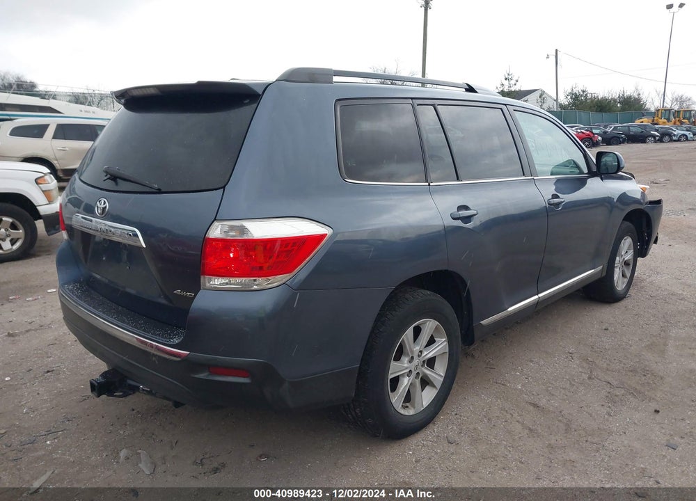 2012 TOYOTA HIGHLANDER SE V6 VIN: 5TDBK3EHXCS145633