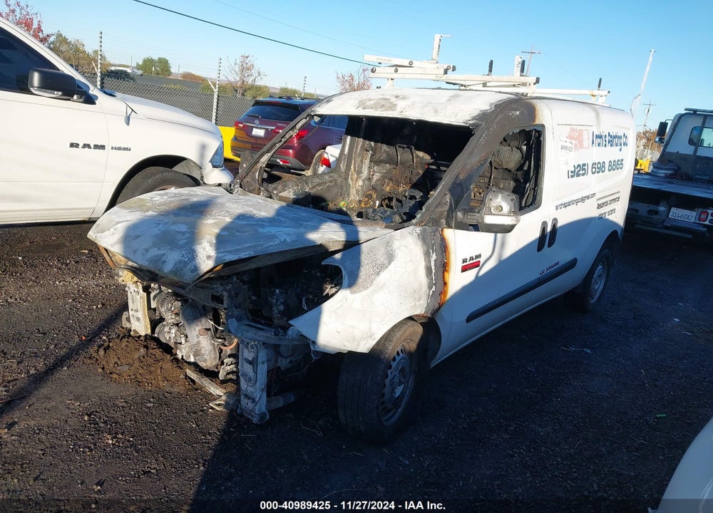 2018 RAM PROMASTER CITY TRADESMAN VIN: ZFBERFAB8J6K92688