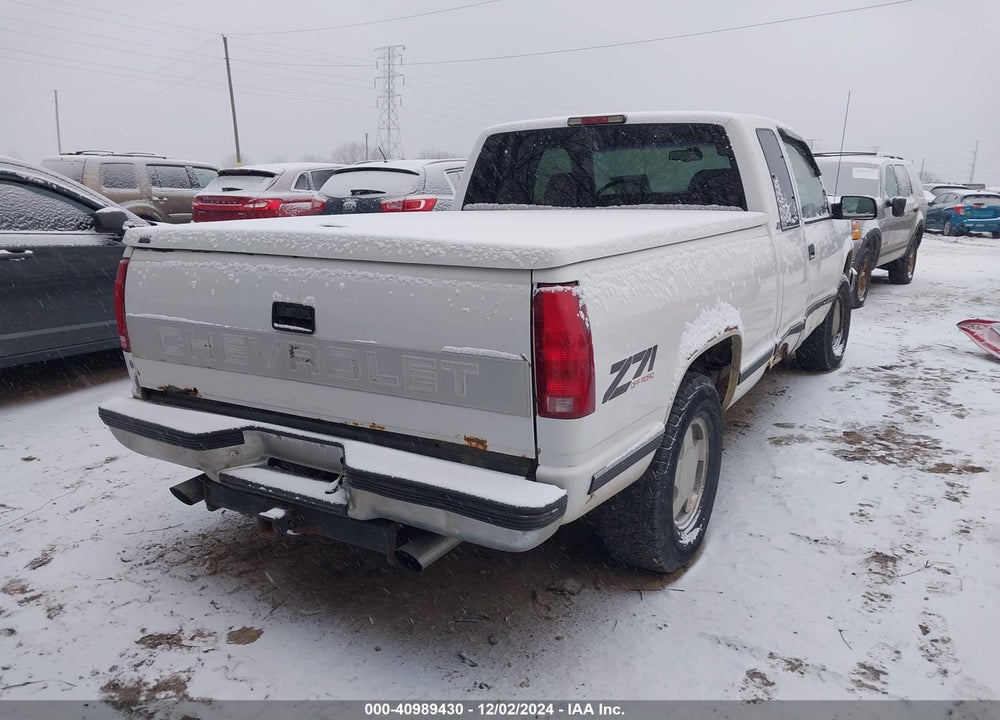 1996 CHEVROLET GMT-400 K1500 VIN: 2GCEK19R4T1157885