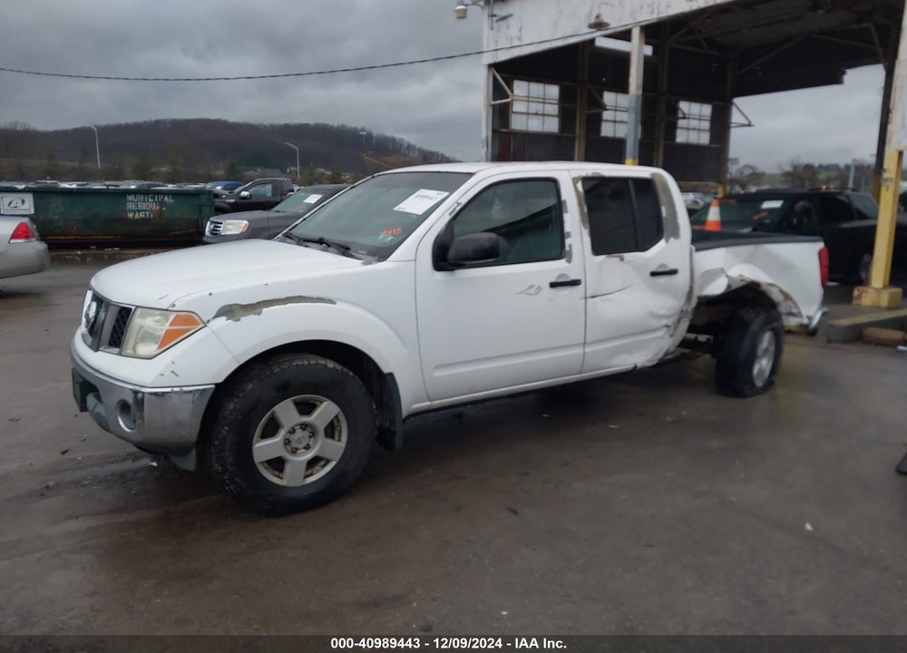 2005 NISSAN FRONTIER SE VIN: 1N6AD07W45C409415
