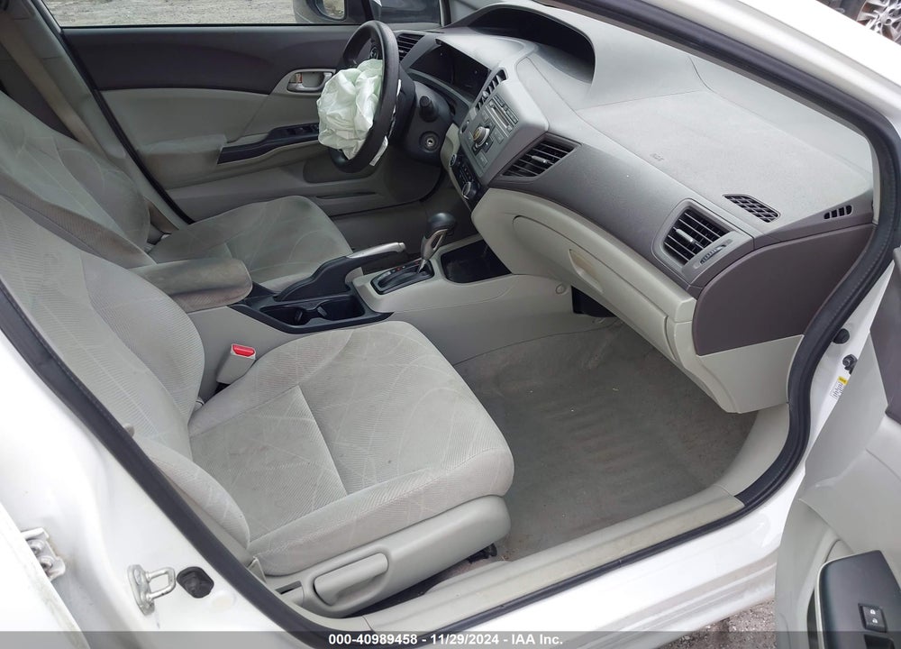 2012 HONDA CIVIC LX VIN: 19XFB2F59CE350533