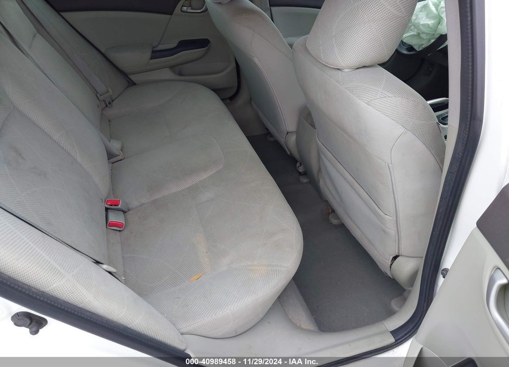 2012 HONDA CIVIC LX VIN: 19XFB2F59CE350533