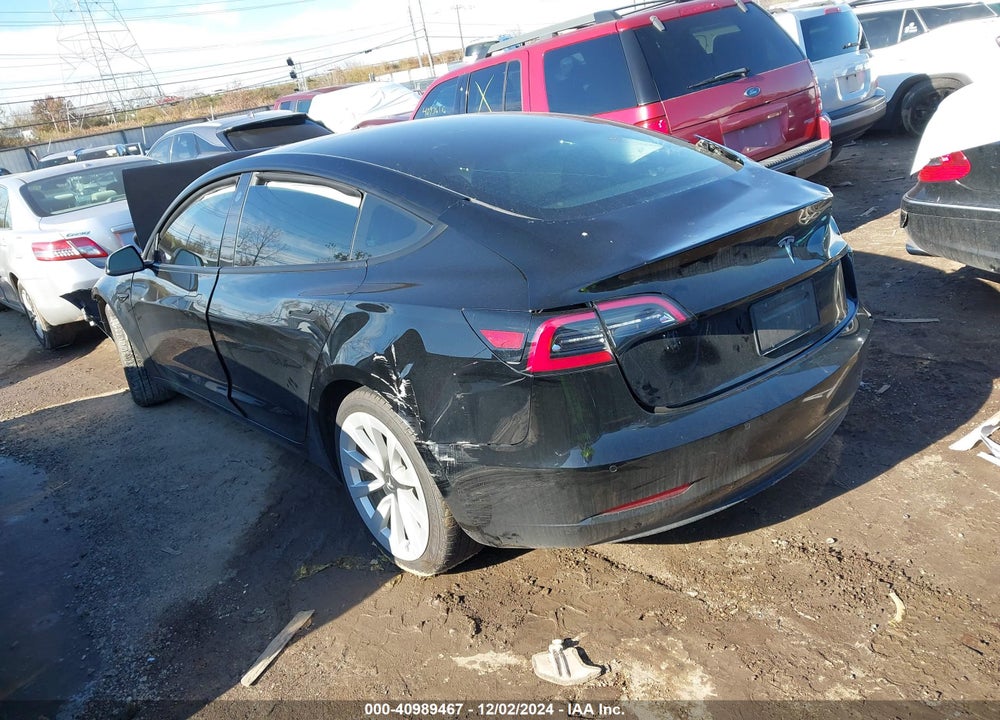 2021 TESLA MODEL 3 STANDARD RANGE PLUS REAR-WHEEL DRIVE VIN: 5YJ3E1EA9MF925700