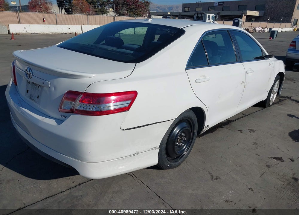 2011 TOYOTA CAMRY SE VIN: 4T1BF3EK7BU652267