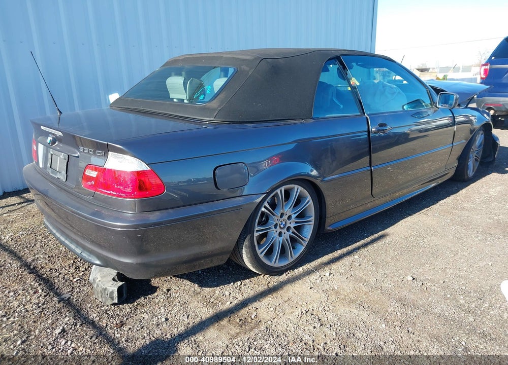 2006 BMW 330CI VIN: WBABW53406PZ42436
