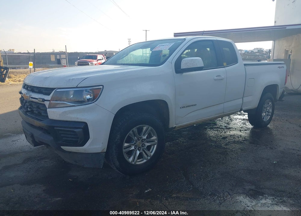 2021 CHEVROLET COLORADO 4WD LONG BOX LT VIN: 1GCHTCEA4M1242903