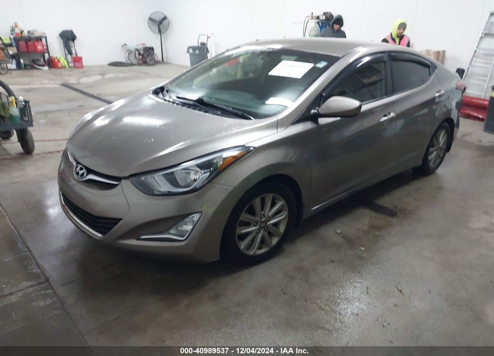 2016 HYUNDAI ELANTRA SE VIN: 5NPDH4AE2GH688527
