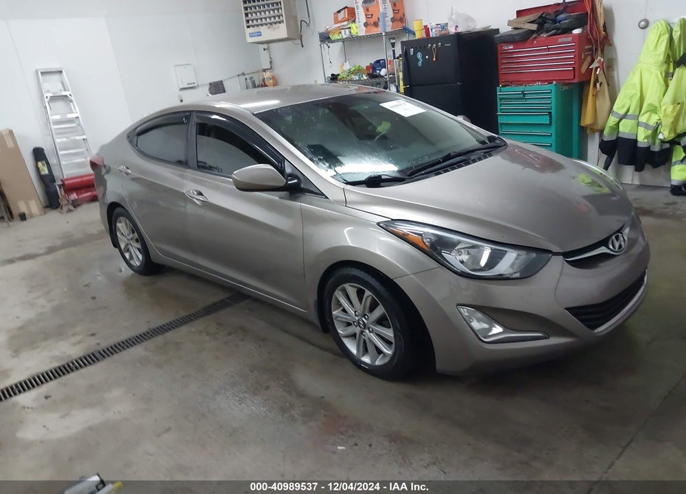 2016 HYUNDAI ELANTRA SE VIN: 5NPDH4AE2GH688527