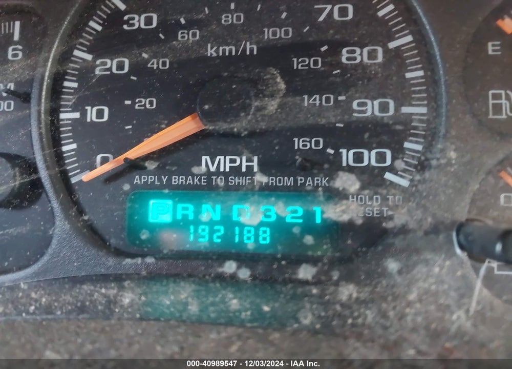 2002 CHEVROLET SILVERADO 1500 LS VIN: 2GCEK19T221303534