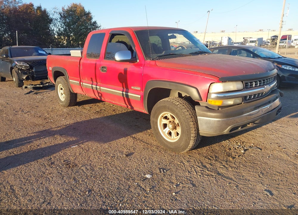 2002 CHEVROLET SILVERADO 1500 LS VIN: 2GCEK19T221303534
