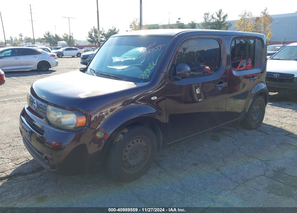 2010 NISSAN CUBE 1.8S VIN: JN8AZ2KR4AT161313