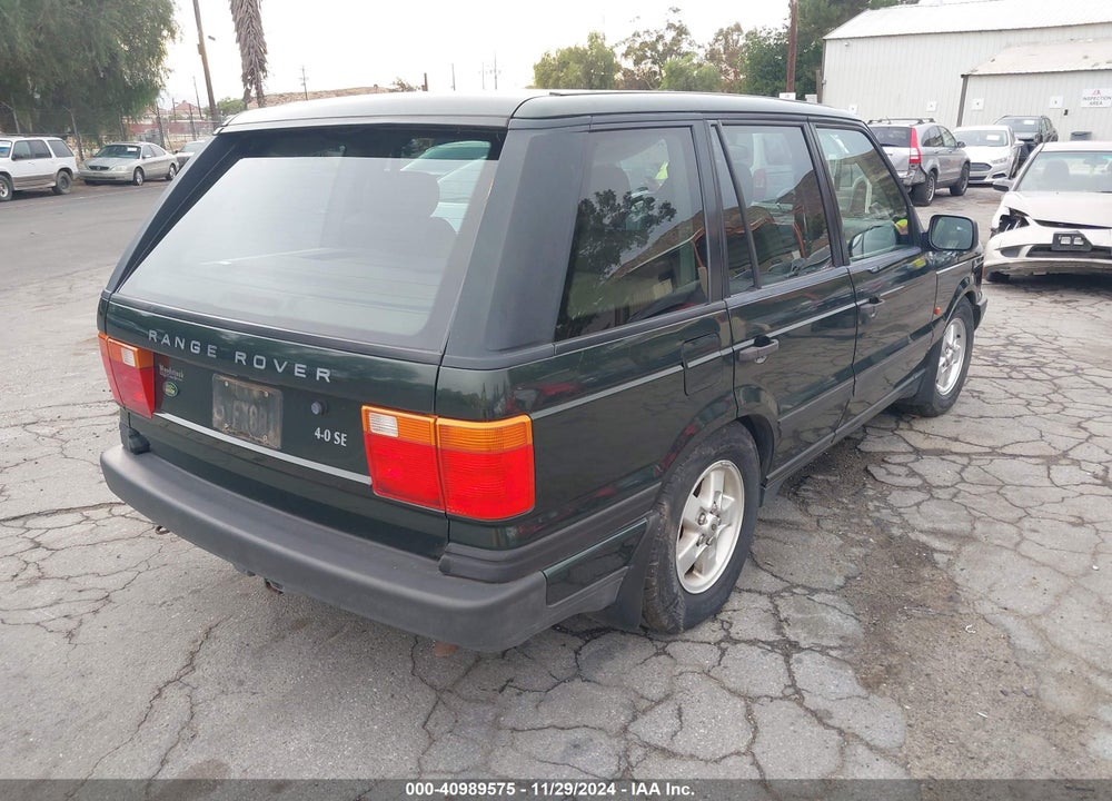 1999 LAND ROVER RANGE ROVER 4.0 SE VIN: SALPV1241XA425455
