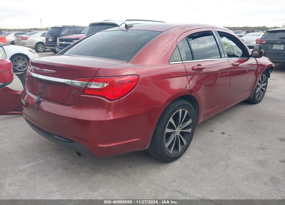 2013 CHRYSLER 200 TOURING VIN: 1C3CCBBB8DN679320