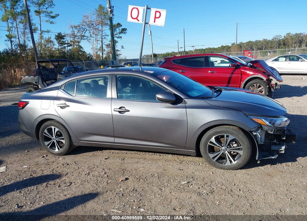 2022 NISSAN SENTRA SV XTRONIC CVT VIN: 3N1AB8CV4NY257683