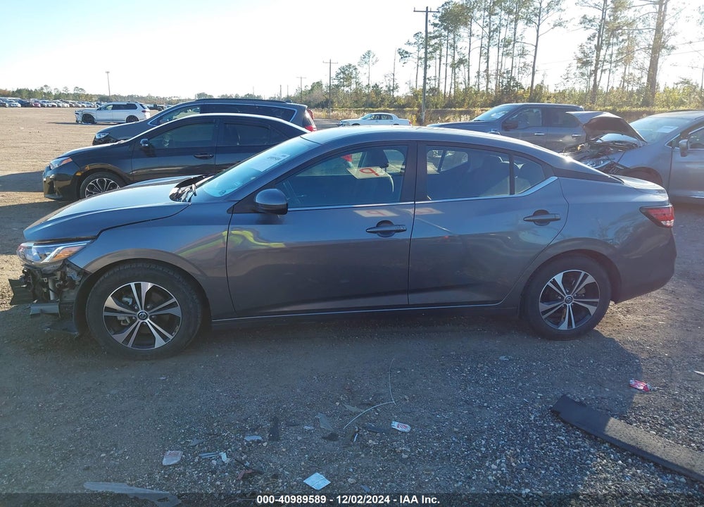 2022 NISSAN SENTRA SV XTRONIC CVT VIN: 3N1AB8CV4NY257683