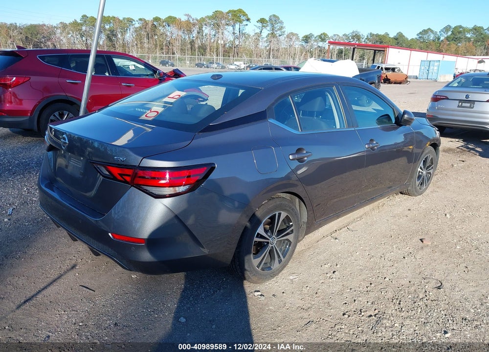 2022 NISSAN SENTRA SV XTRONIC CVT VIN: 3N1AB8CV4NY257683