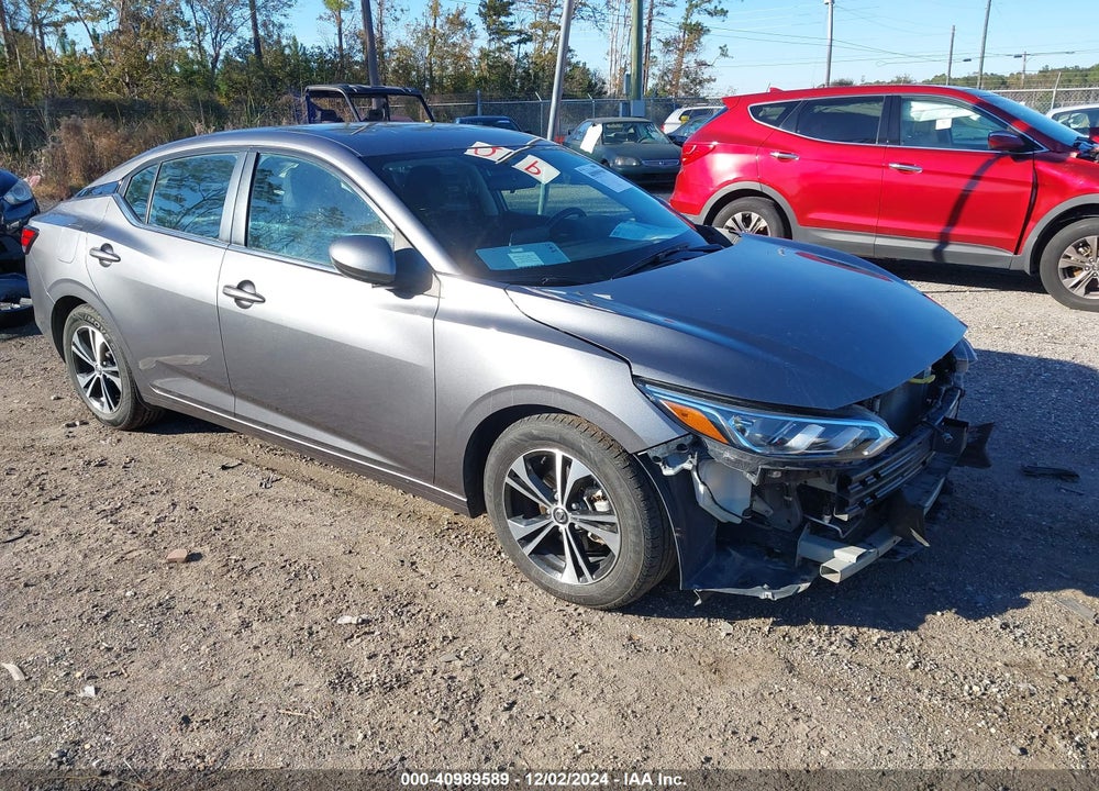 2022 NISSAN SENTRA SV XTRONIC CVT VIN: 3N1AB8CV4NY257683