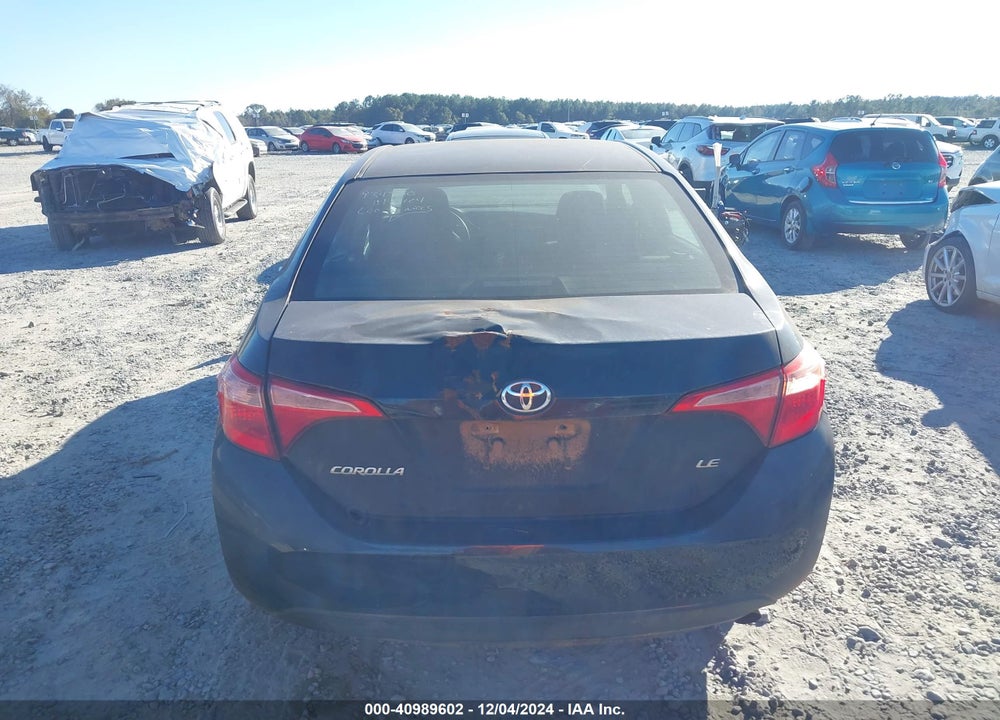 2019 TOYOTA COROLLA LE VIN: 5YFBURHEXKP934340
