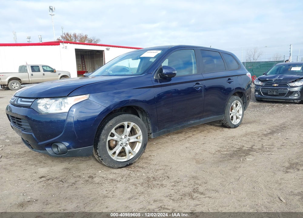 2014 MITSUBISHI OUTLANDER SE VIN: JA4AZ3A31EZ003149