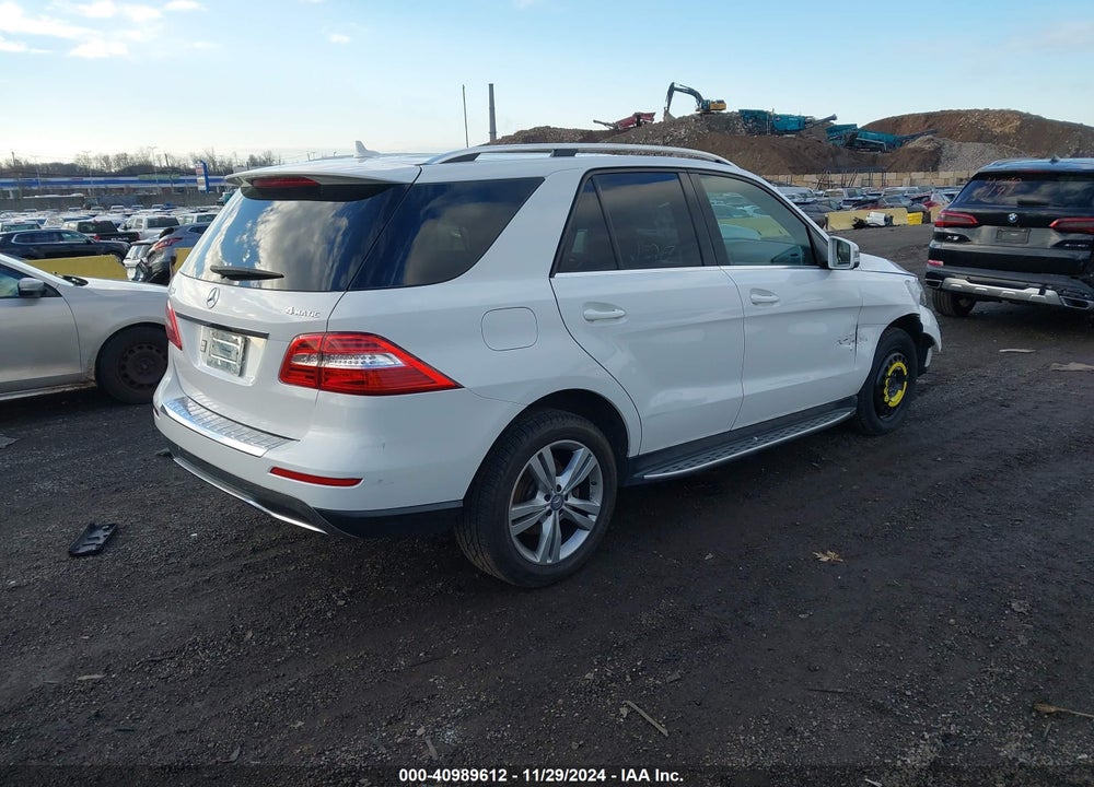 2014 MERCEDES-BENZ ML 350 4MATIC VIN: 4JGDA5HB0EA420758