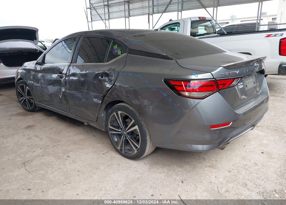 2022 NISSAN SENTRA VIN: 3N1AB8DV9NY297935