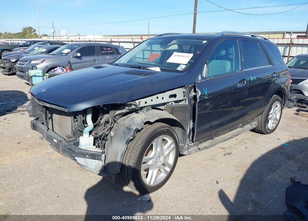 2014 MERCEDES-BENZ ML 350 VIN: 4JGDA5JB4EA383787