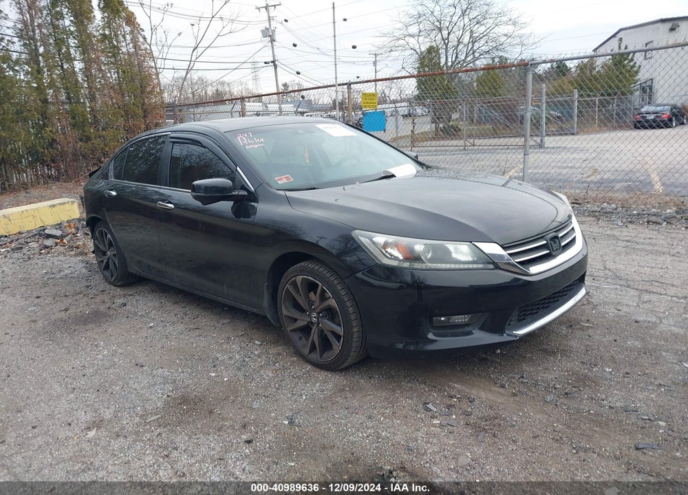 2014 HONDA ACCORD EXL VIN: 1HGCR2F82EA201672