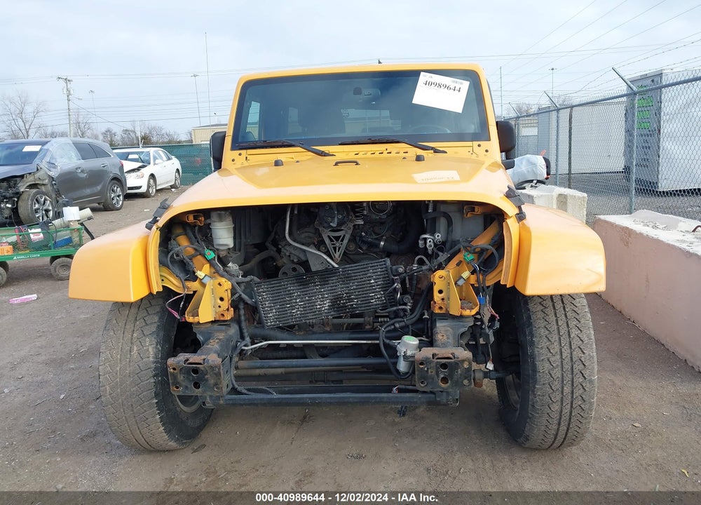 2012 JEEP WRANGLER UNLIMITED SAHARA VIN: 1C4BJWEG7CL159664