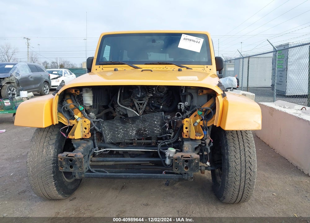 2012 JEEP WRANGLER UNLIMITED SAHARA VIN: 1C4BJWEG7CL159664