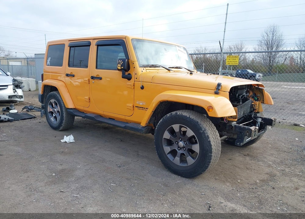 2012 JEEP WRANGLER UNLIMITED SAHARA VIN: 1C4BJWEG7CL159664