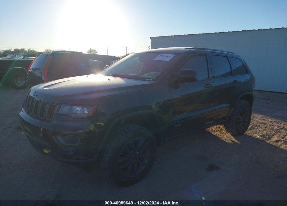 2016 JEEP GRAND CHEROKEE 75TH ANNIVERSARY VIN: 1C4RJFAG0GC489219
