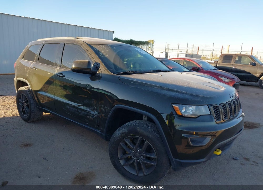 2016 JEEP GRAND CHEROKEE 75TH ANNIVERSARY VIN: 1C4RJFAG0GC489219