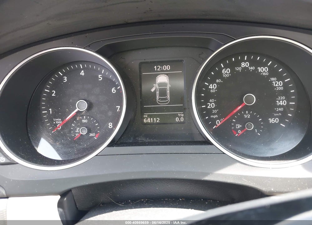 2017 VOLKSWAGEN JETTA VIN: 3VWDB7AJ6HM318609