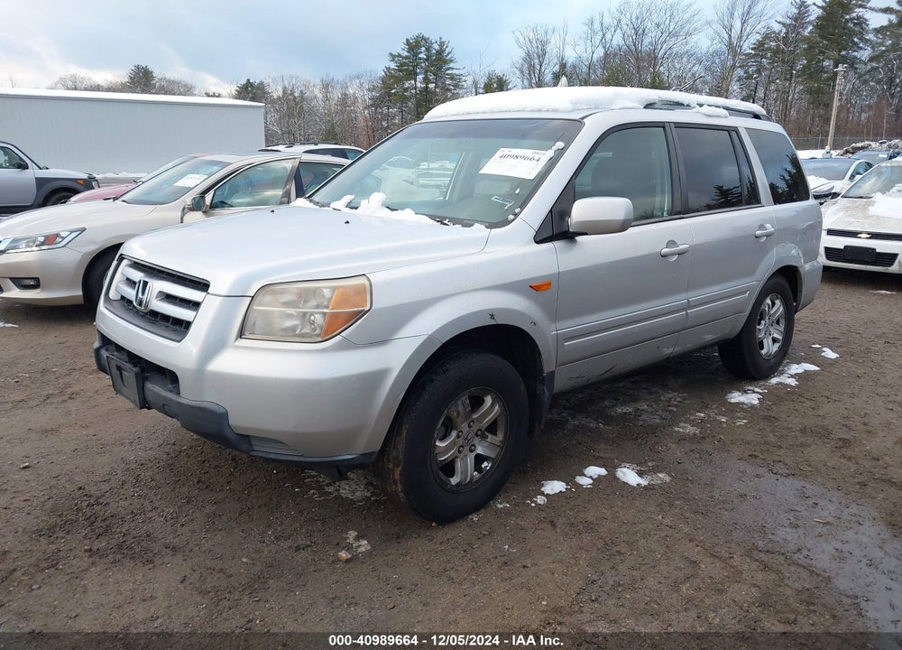 2008 HONDA PILOT VP VIN: 5FNYF18248B025851