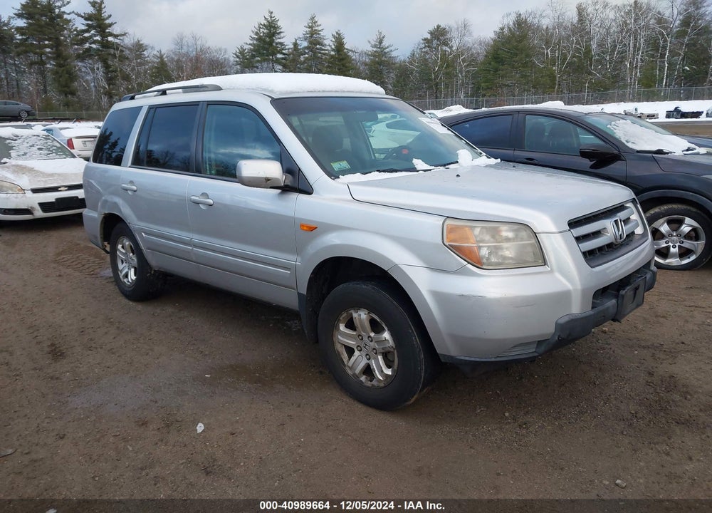 2008 HONDA PILOT VP VIN: 5FNYF18248B025851