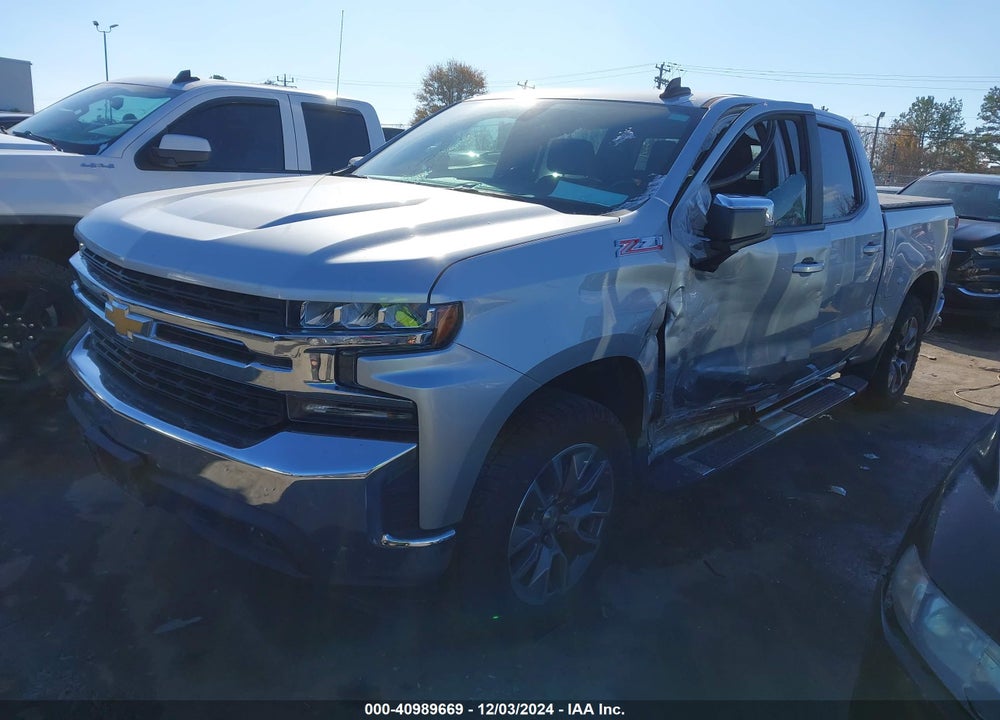 2021 CHEVROLET SILVERADO 1500 4WD SHORT BED LT VIN: 1GCUYDED8MZ259639
