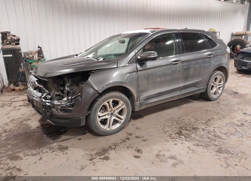 2016 FORD EDGE TITANIUM VIN: 2FMPK4K96GBC26723