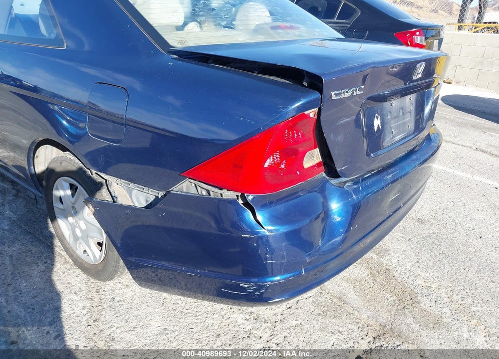 2003 HONDA CIVIC LX VIN: 1HGEM215X3L066284