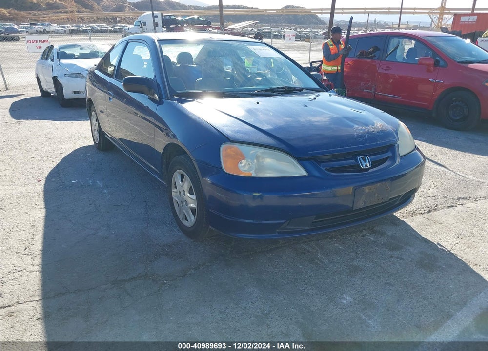 2003 HONDA CIVIC LX VIN: 1HGEM215X3L066284